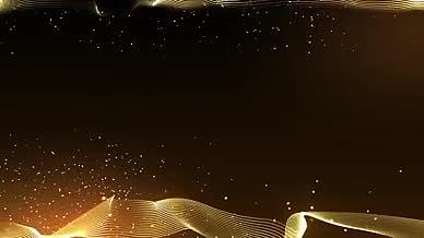 大气绚丽金色粒子光斑滤镜背景视频视频的预览图